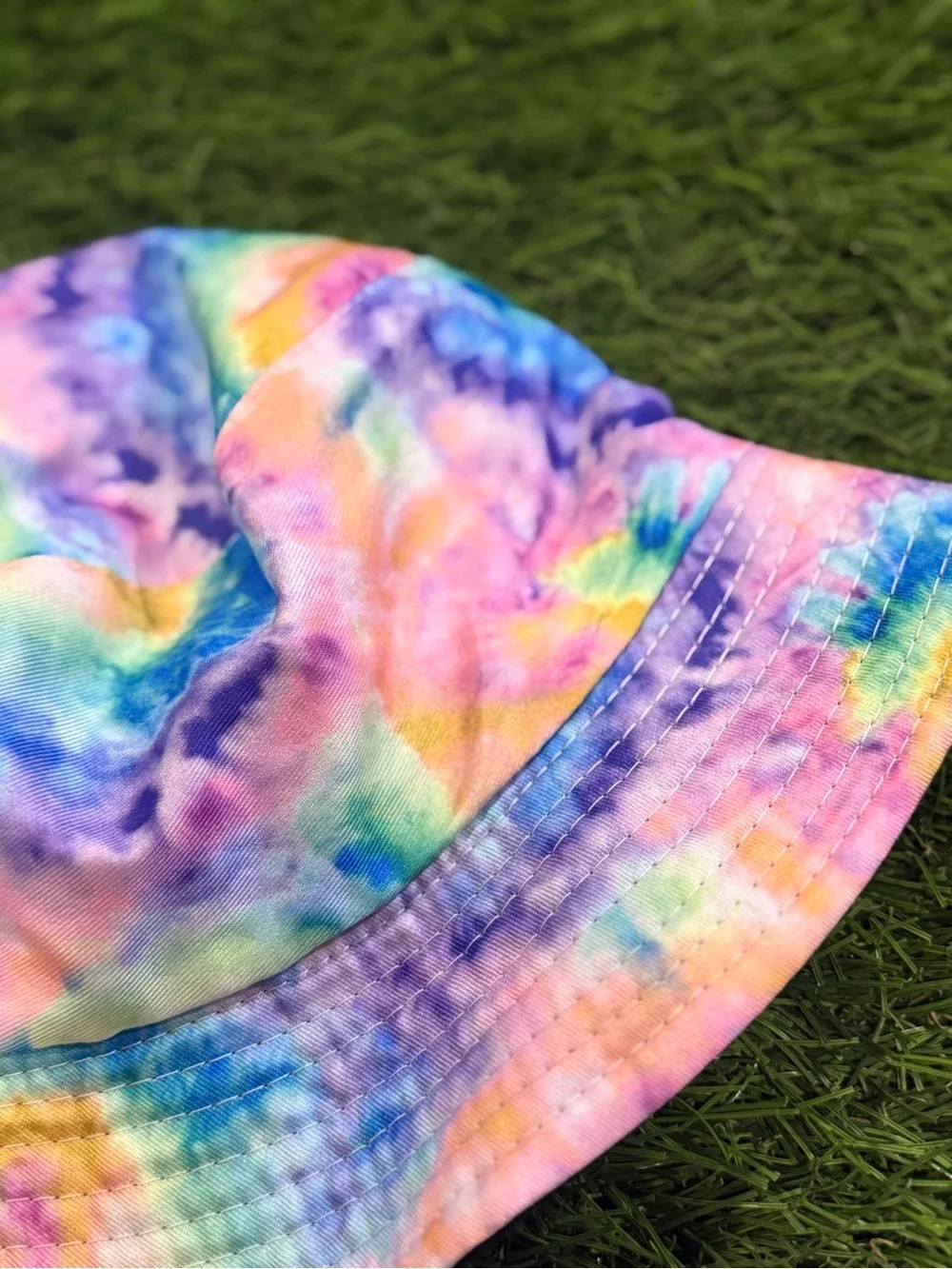 Youth Reversible Bucket Hat - Tie Dye/Black